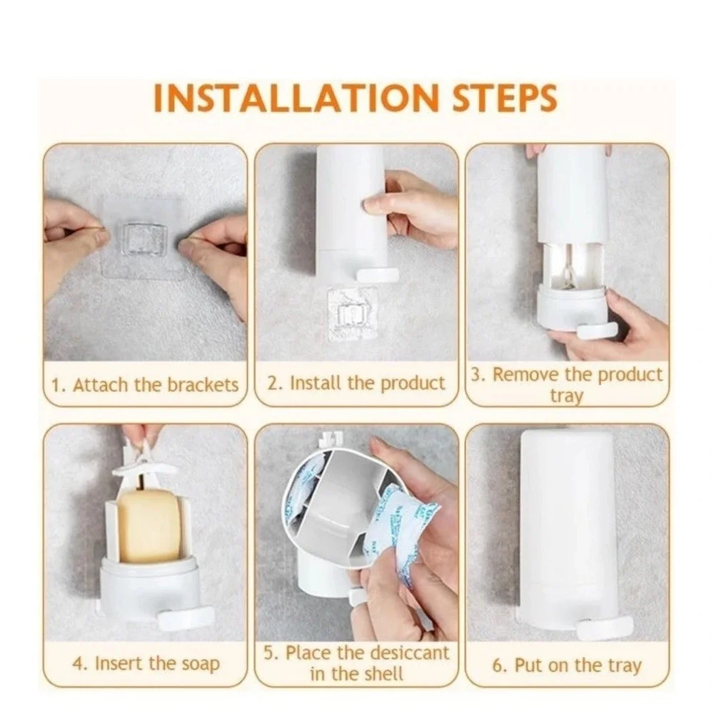Soap Grinder for Bar Soap Wall-Mounted - for bar soap, Creative Wall-Mounted